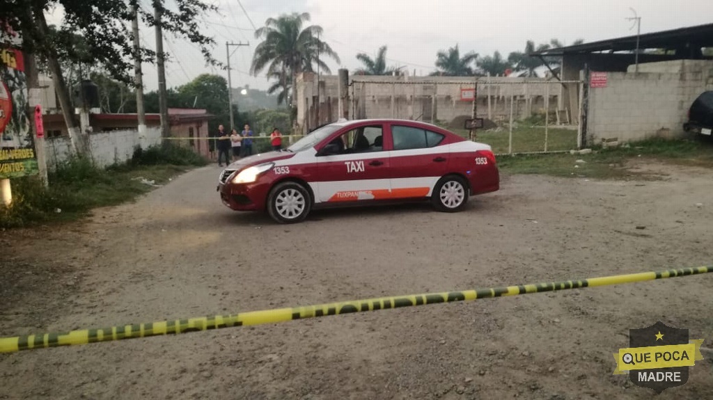 Asesinan a taxista en Veracruz.