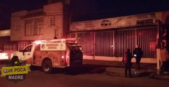 Hombres armados banalizaron e intentaron incendiar una llantera en Zamora.