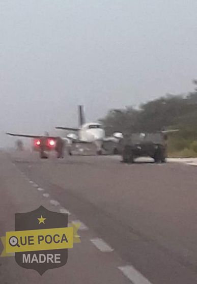 Aterrizaje de narco avioneta en Bacalar provoca enfrentamiento con el ejército.