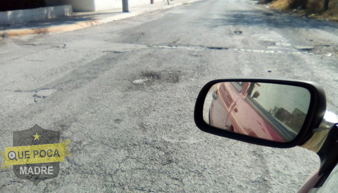 Reportan el pésimo estado de las calles en el municipio de Ramos Arizpe.