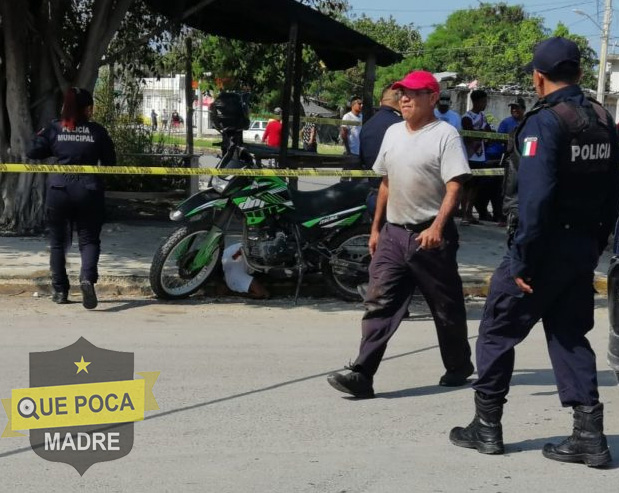 Un hombre fue ejecutado cuando se detuvo a comer en un puesto ambulante en Cancún.