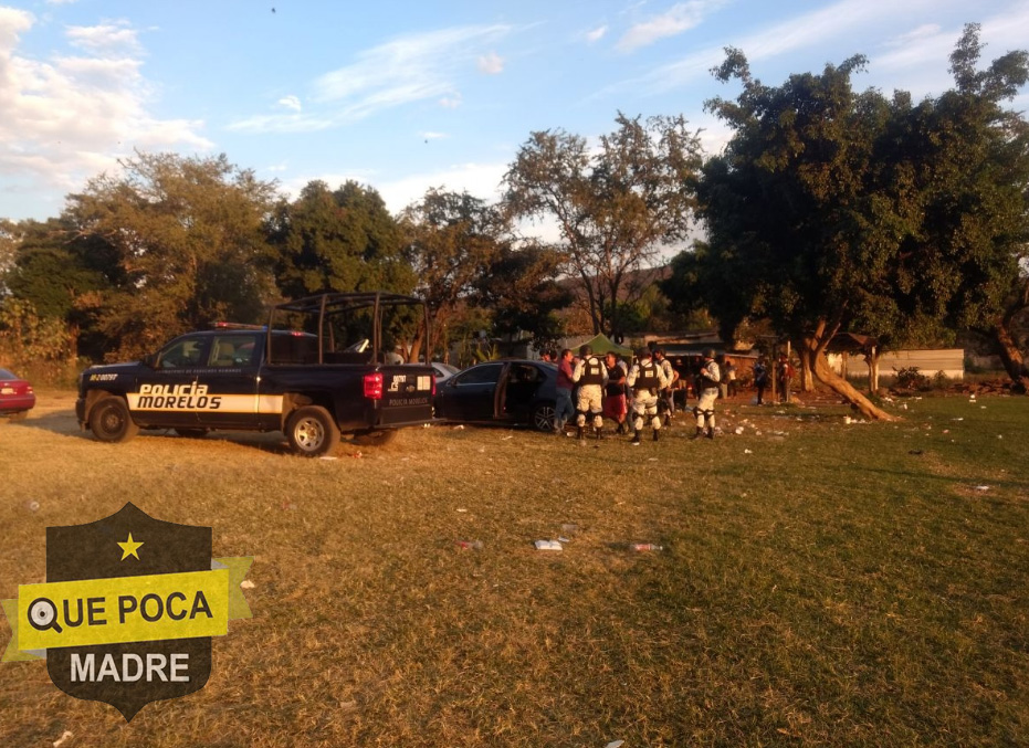 Partido de fútbol termina en balacera en Jiutepec.