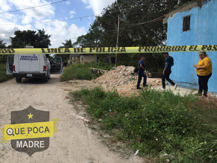 Motociclistas asesinan a un hombre en calles de Cancún.