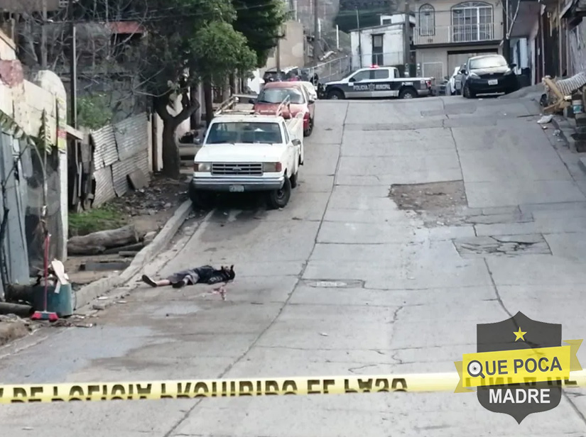 Ejecutan a un hombre de un disparo en la cabeza en Tijuana.