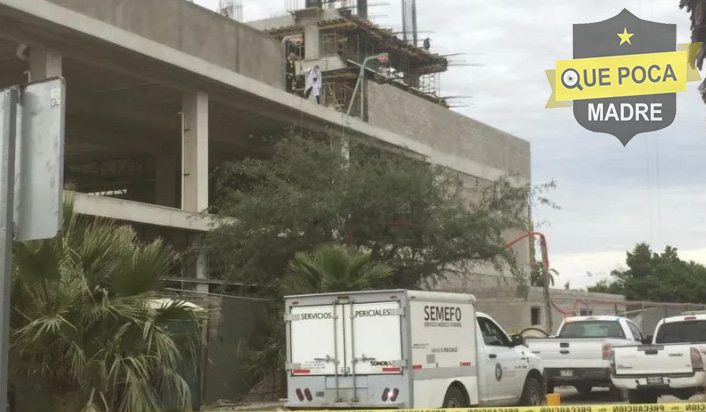 Hombre muere por un accidente al trabajar en una construcción en Hermosillo.