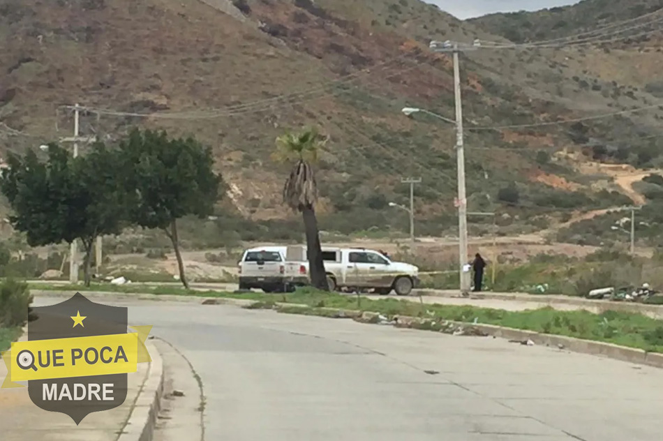 Encuentran cadáver maniatado cubierto con una bolsa de plástico en Tijuana.