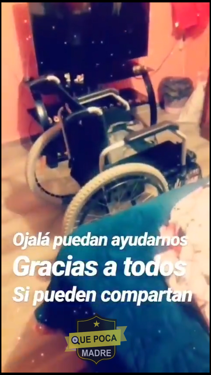 Joven pide ayuda urgente para poder ayudar a su abuelita