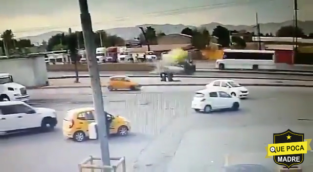 Fuerte accidente de transito en Torreón
