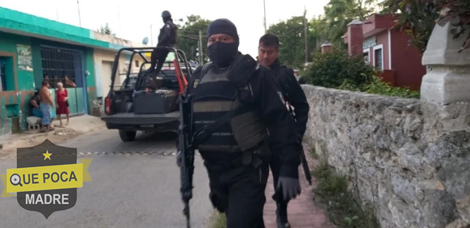 Hombre armado dispara amenazadoramente afuera de domicilio en Tizimín.