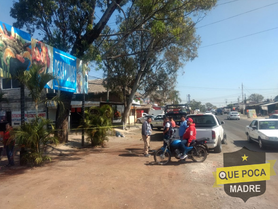 Vecinos de Ocotepec encuentran cadáver tendido en la calle.