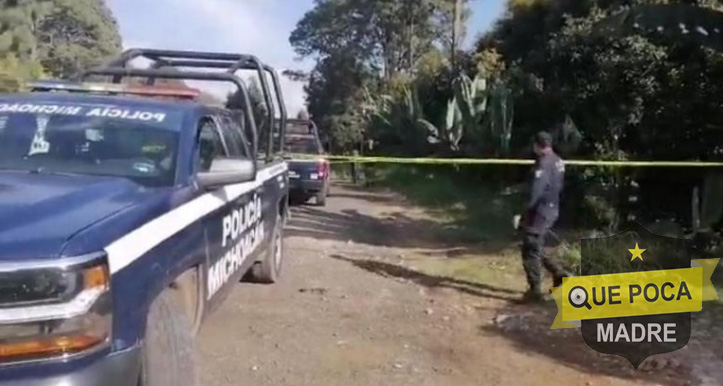 Encuentran a hombre ejecutado en alrededores de panteón en Uruapan.