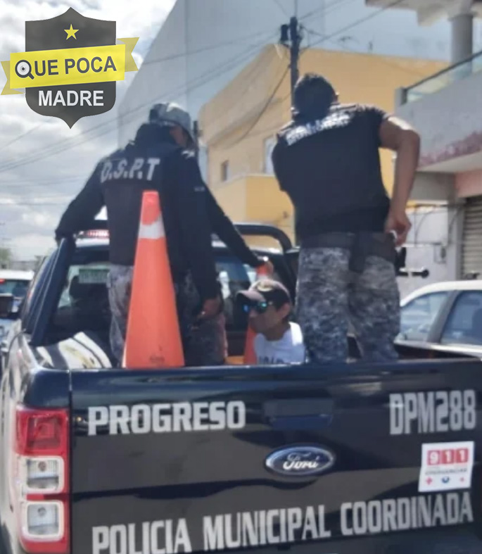 Detienen a dos ladrones de celular en Progreso.