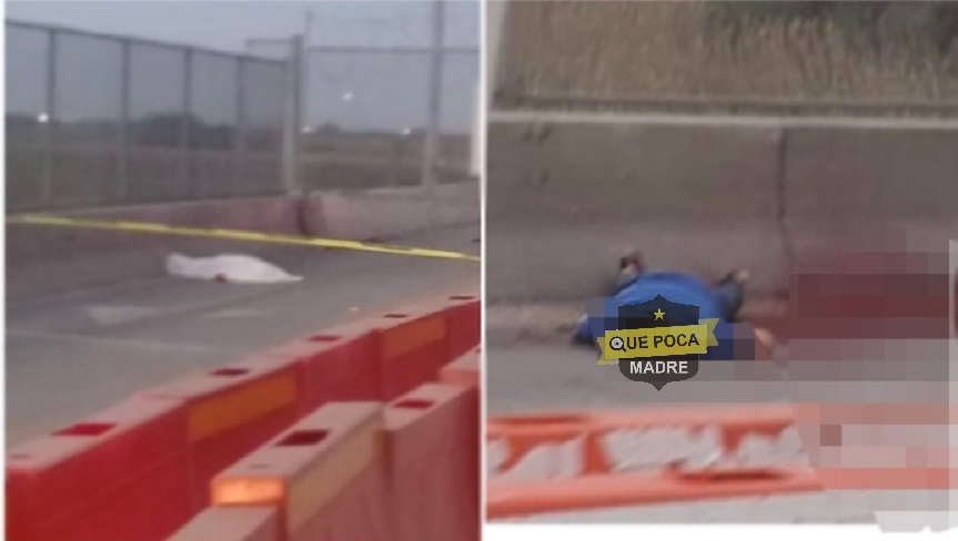 Hombre se suicida en puente internacional de #Reynosa.