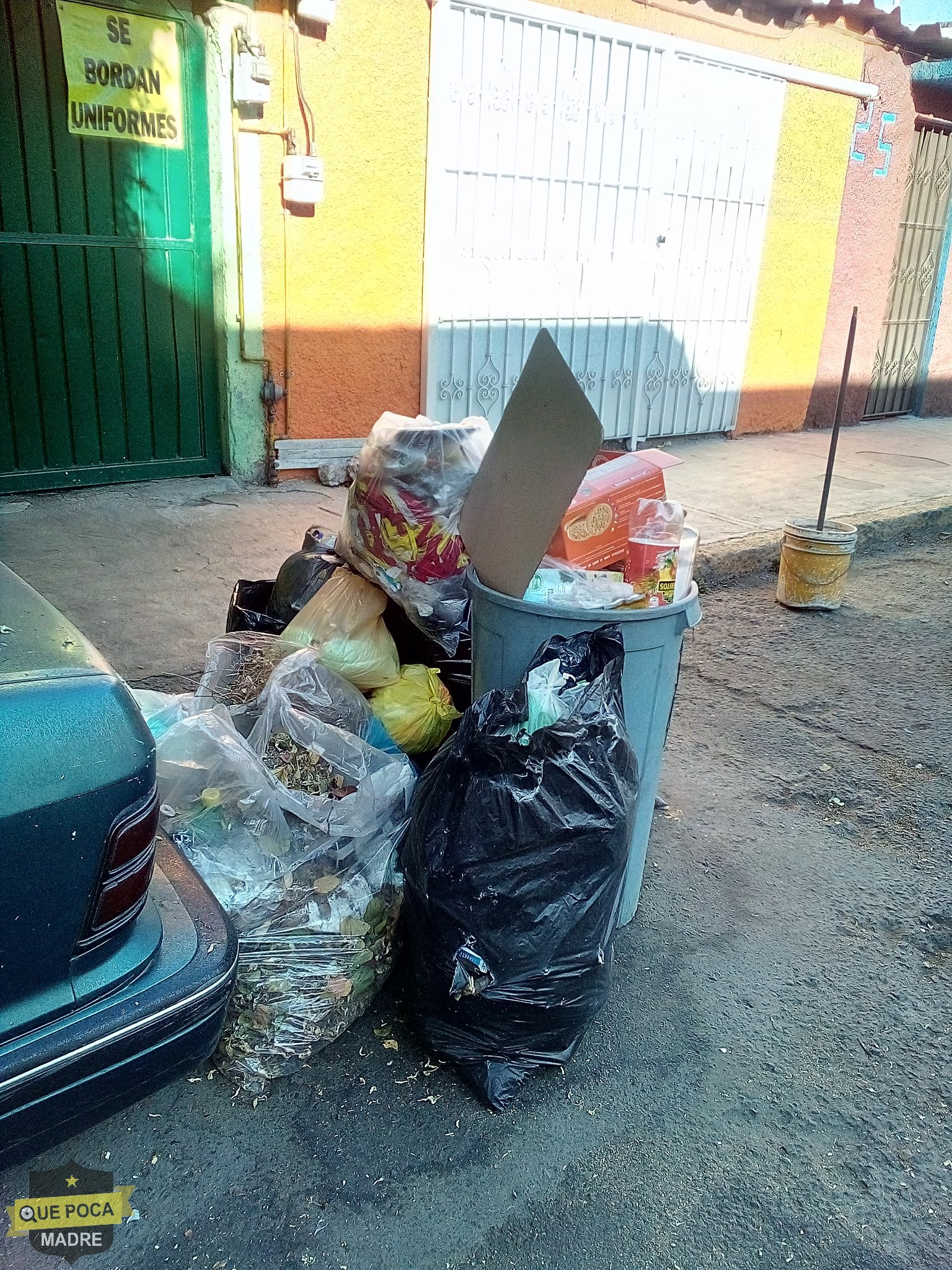 Naucalpan lleva dos semanas sin servicio de recolección de basura.