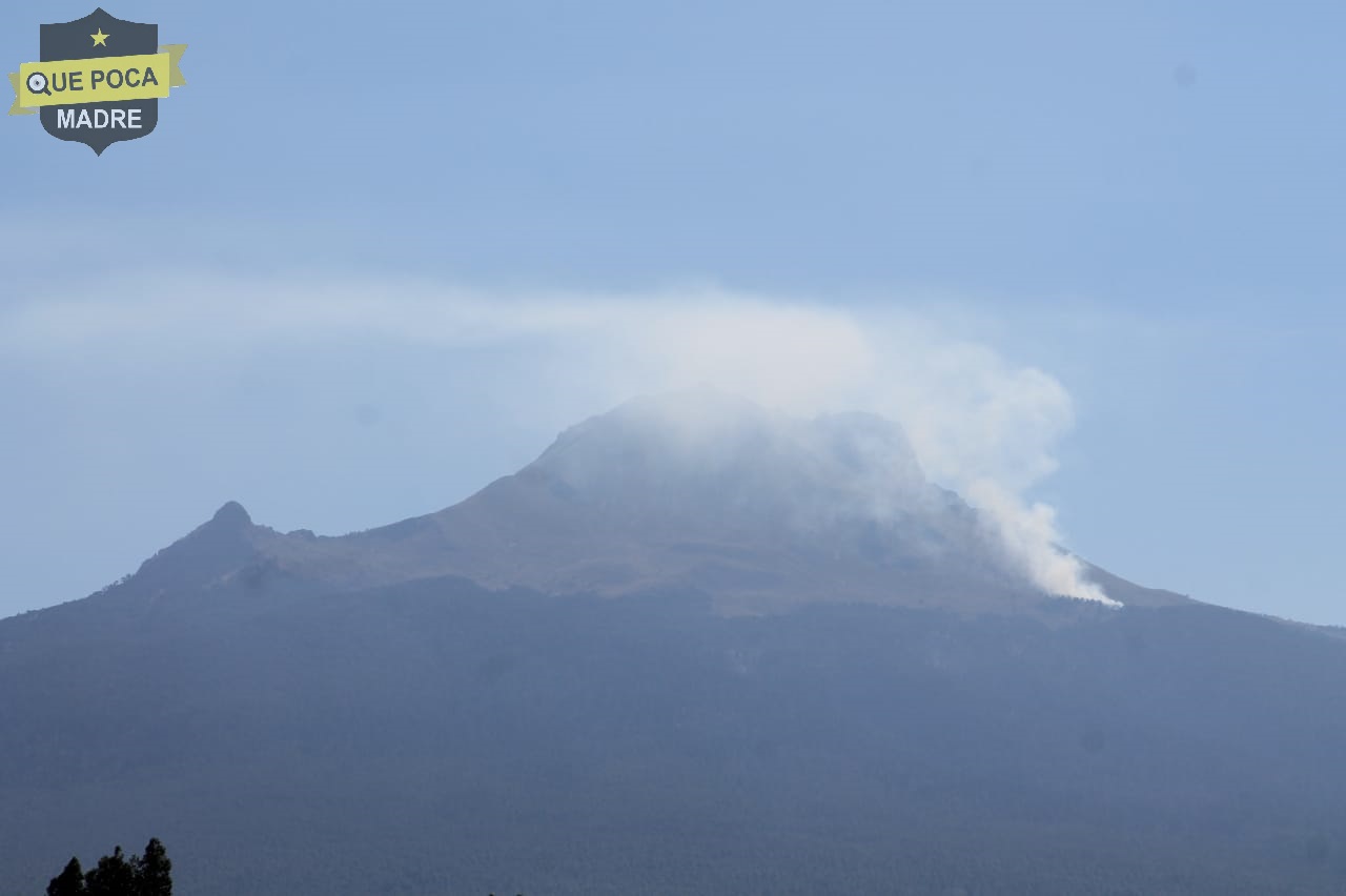 Incendio en la Malinche de #Tlaxcala, consume cuatro hectáreas.