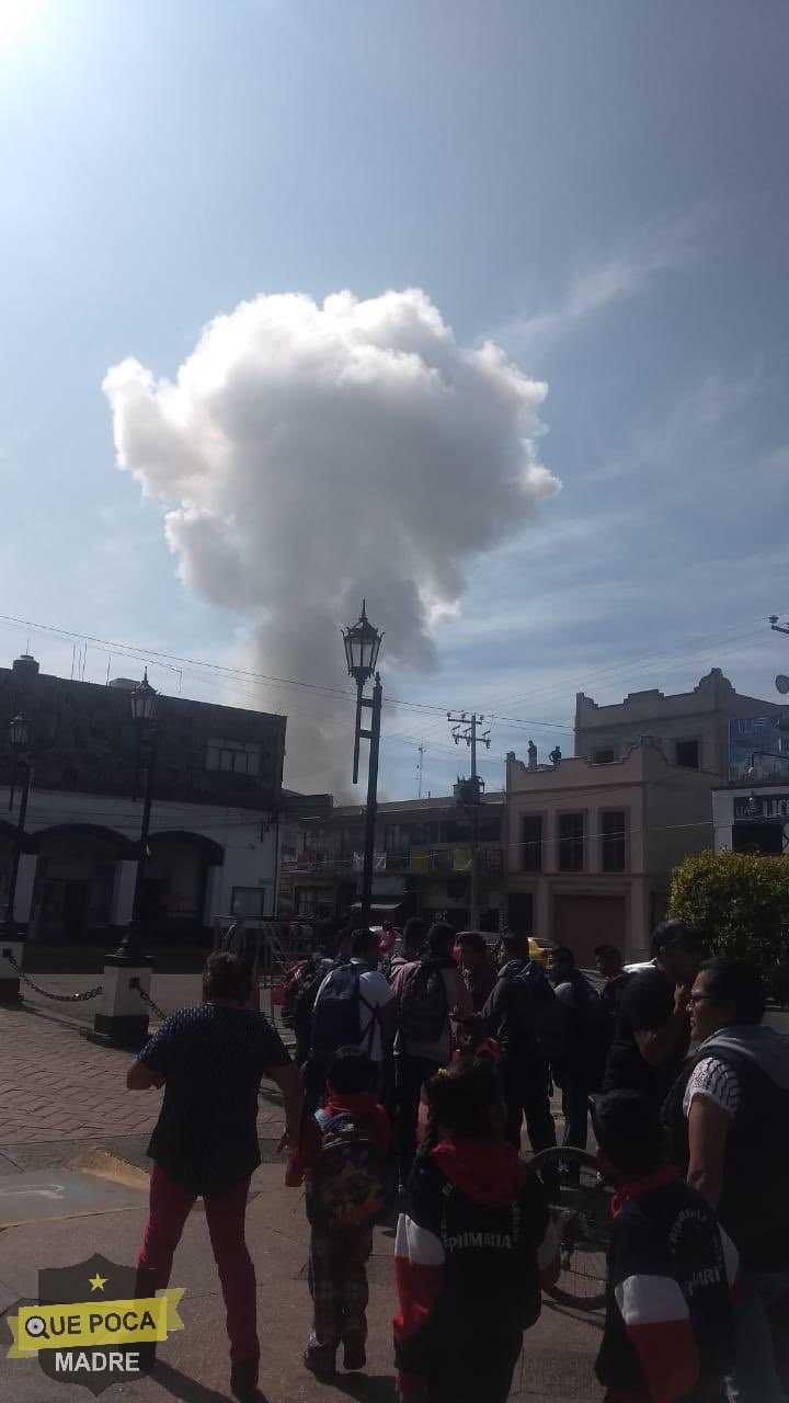 Un muerto por explosión de polvorín en Zumpango.