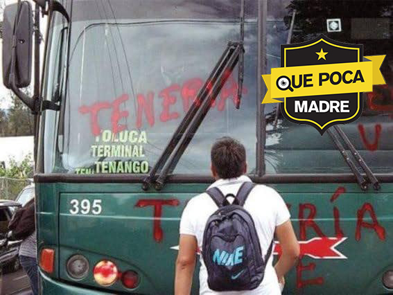 #EdoMex: Se cancelan corridas de líneas de camiones por protestas de estudiantes de Teneria.