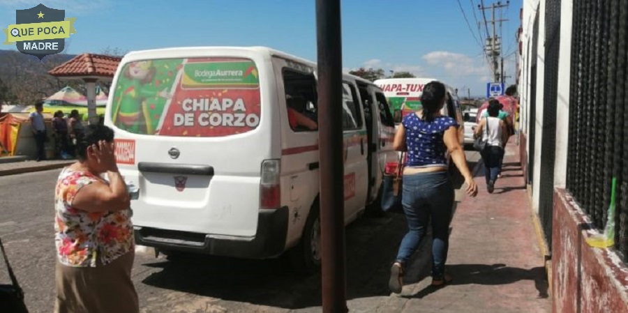 Aumentan pasaje sin autorización en ruta de Chiapas.