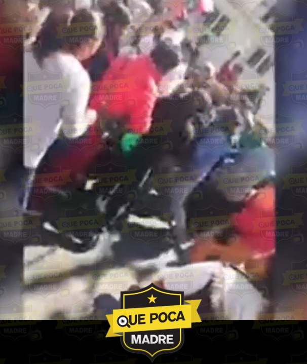 #Toluca: Golpean sujeto que intentó robar a un menor de edad.