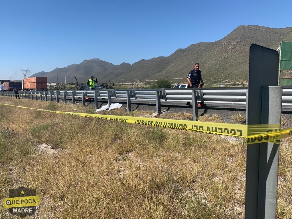 Encuentran cadáver de un hombre en carretera de Nuevo León.