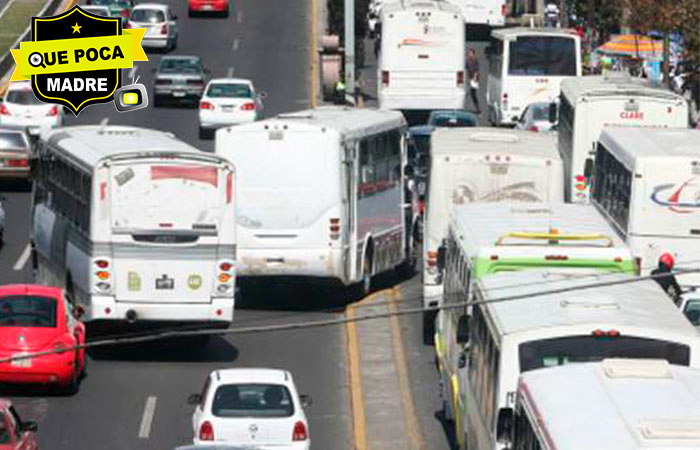 Pese a mal estado de las unidades, aumentan el precio del transporte público en Toluca.