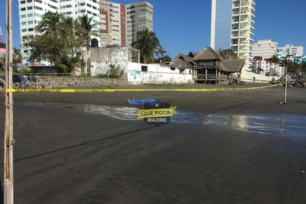 Turista muere ahogado en playa de Veracruz.