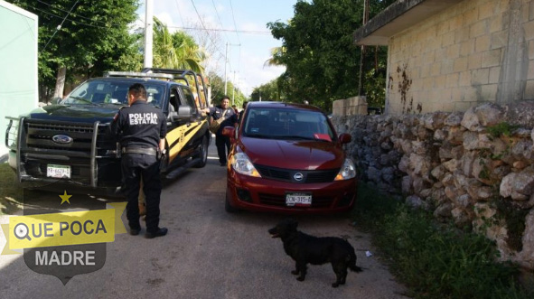 Mujer atropella a joven y 2 ancianos en Izamal.