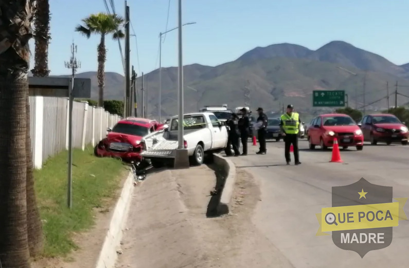 Detienen a sujetos que disparan contra policías en Tijuana.