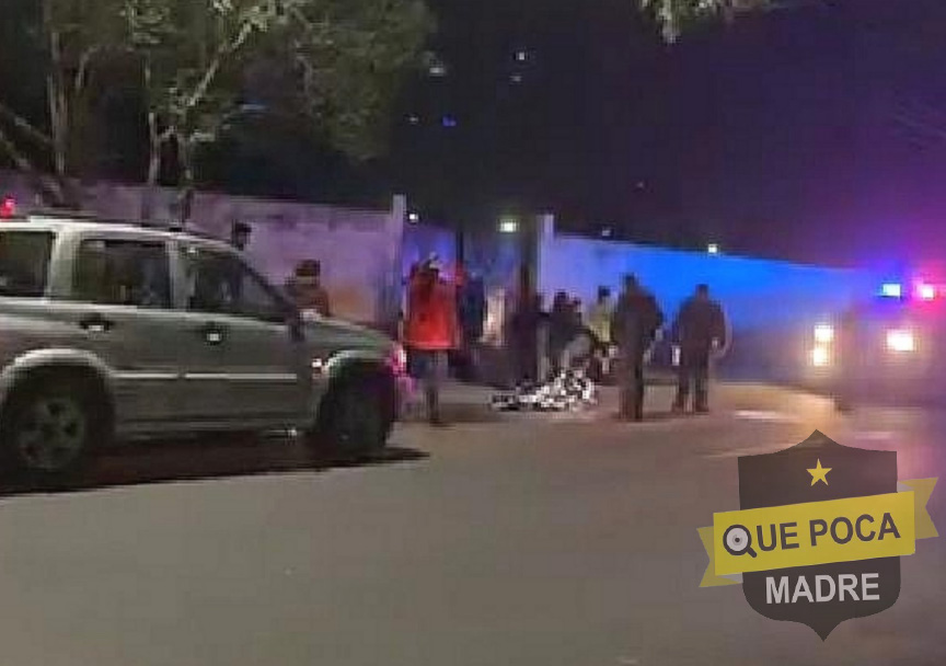Hombre es herido por arma blanca en Querétaro.