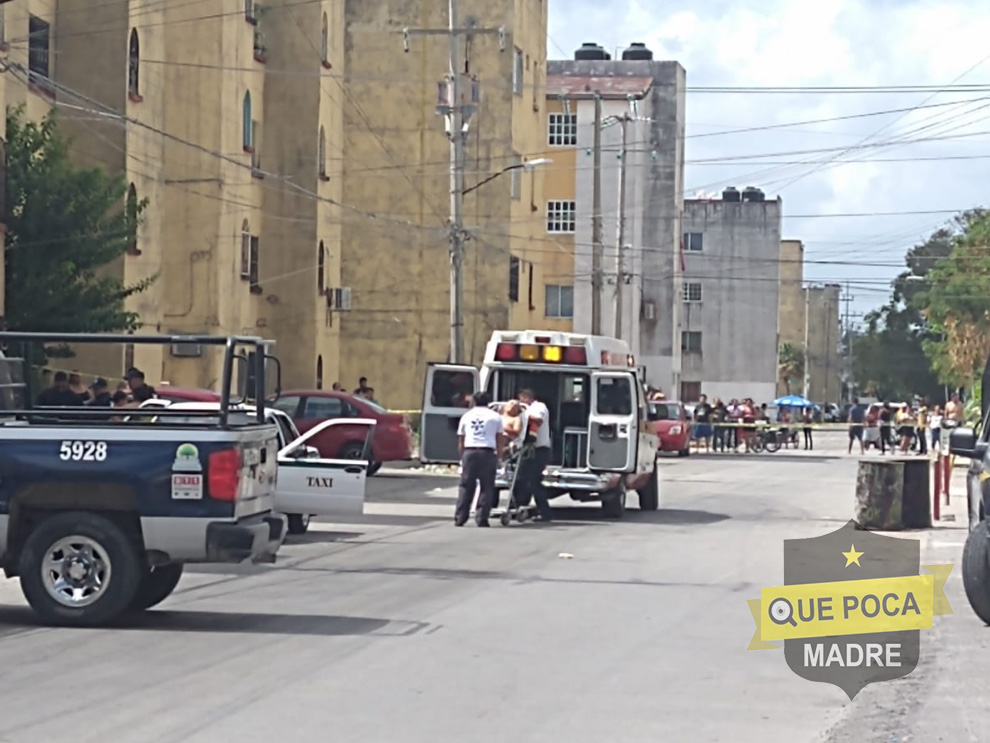 Taxista es herido de bala en Cancún.