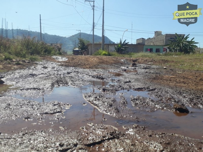 Vecinos de Tepic reportan constantes fugas de agua y no los atienden