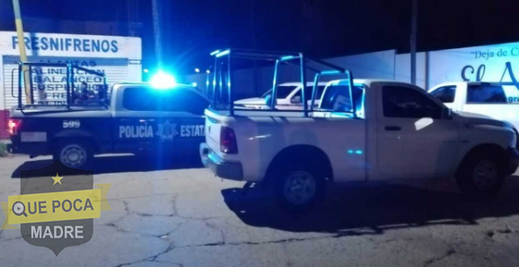 Hieren a un hombre con arma de fuego en Fresnillo.