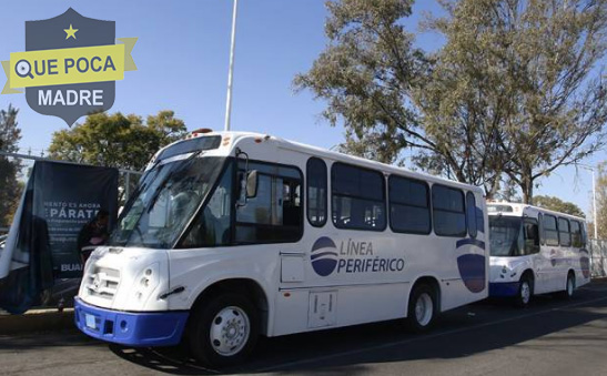 Delincuentes armados asaltan transporte en Cholula.