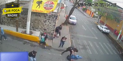 Balean y asaltan a un peatón en la alcaldía Coyoacán