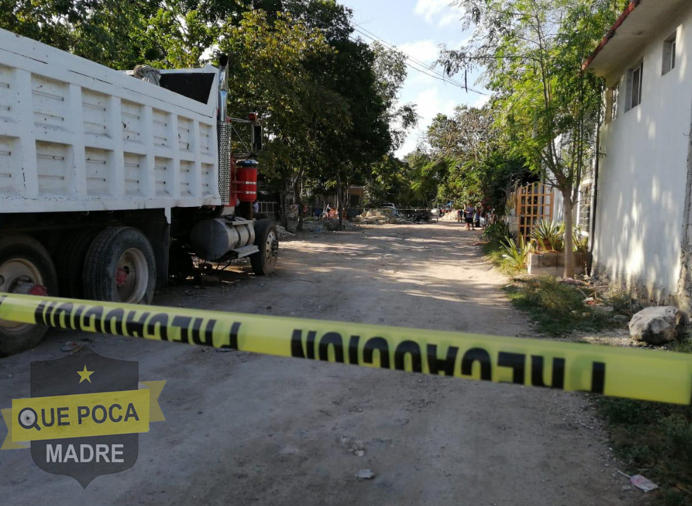 Hombre muere luego de ser baleado en Tulum.