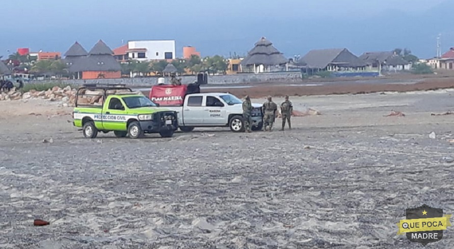 Encuentran cuerpo de jovencita desparecida en la playa en Oaxaca.