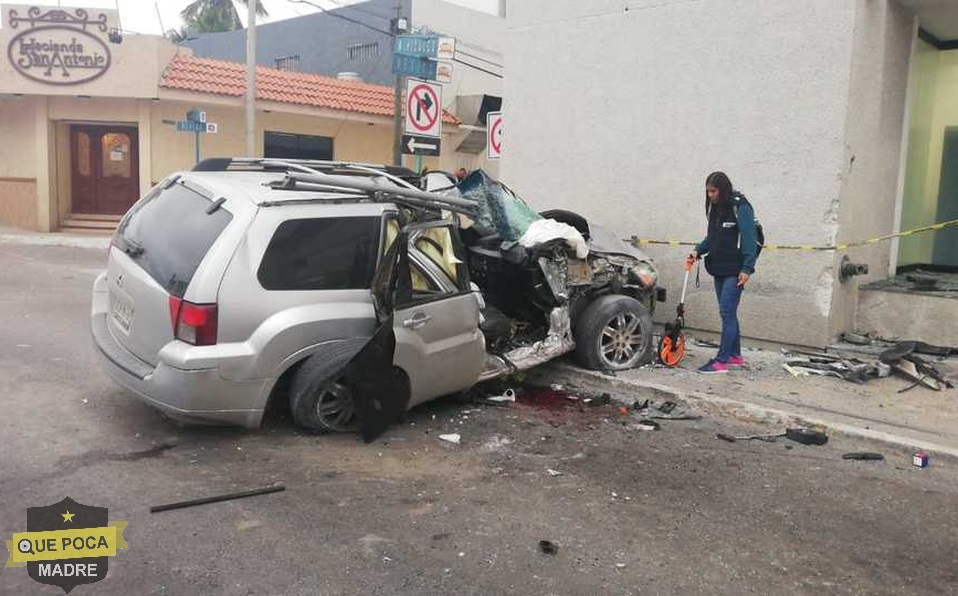 Tres muertos por choque de camioneta en Tamaulipas.