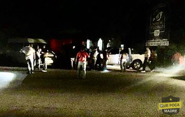 Enfrentamiento entre presuntos secuestradores y policías en Oaxaca.