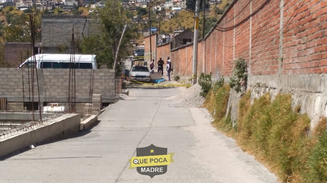 Asesina a balazos a dos hombre en Naucalpan.