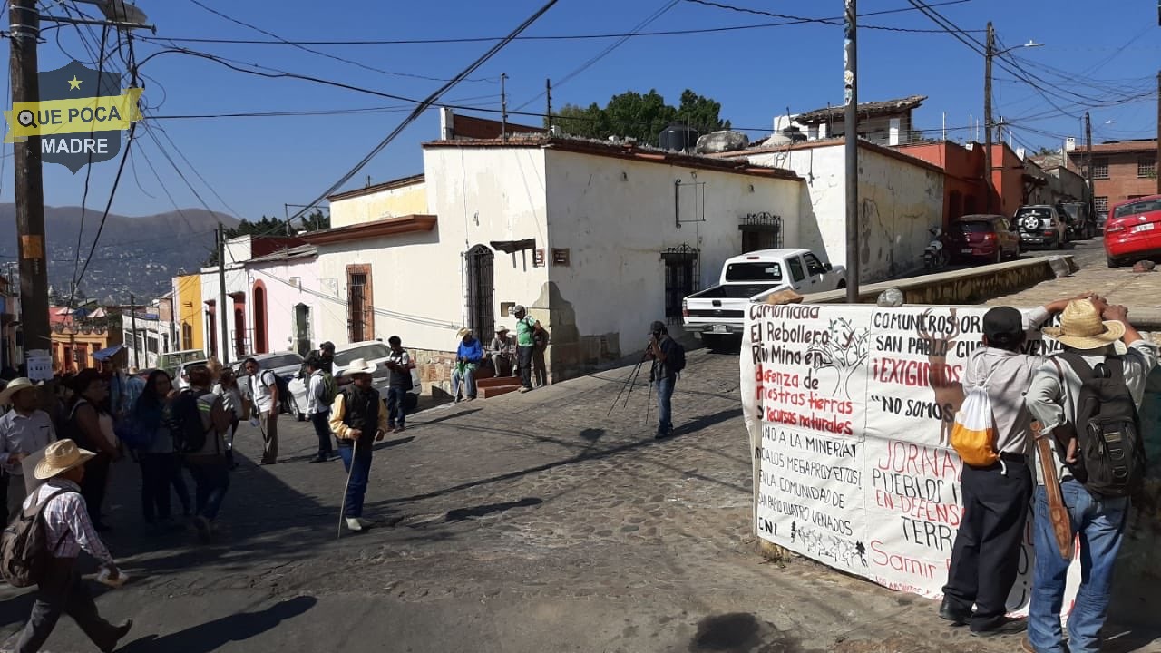 Protestan en calles de Oaxaca a un año de un asesinato.