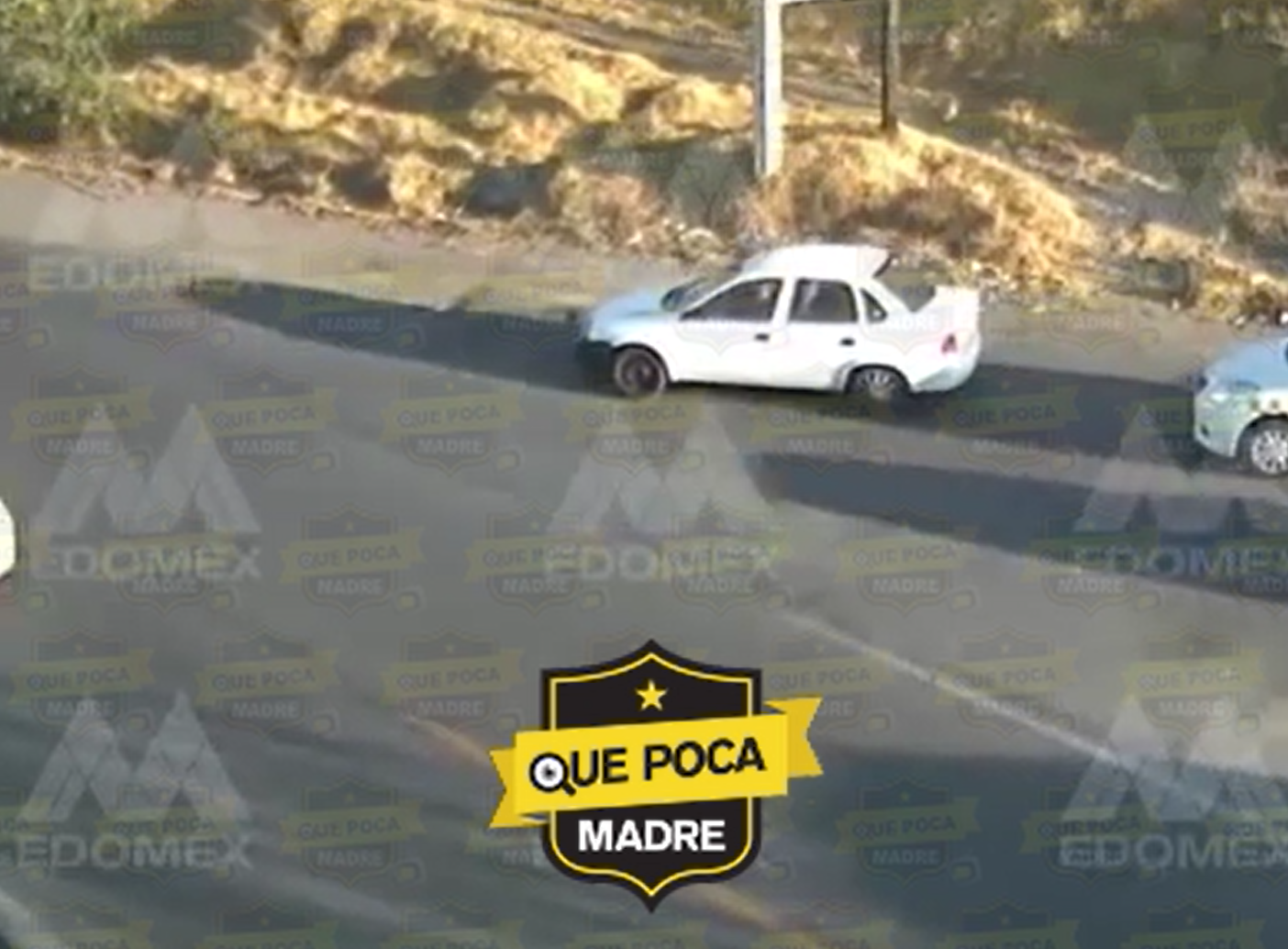 #Video #Lerma: Accidente de tránsito entre una camioneta y una Motoneta.