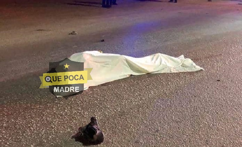 Muere motociclista al ser impactado por un automovilista en San Luis Potosí.