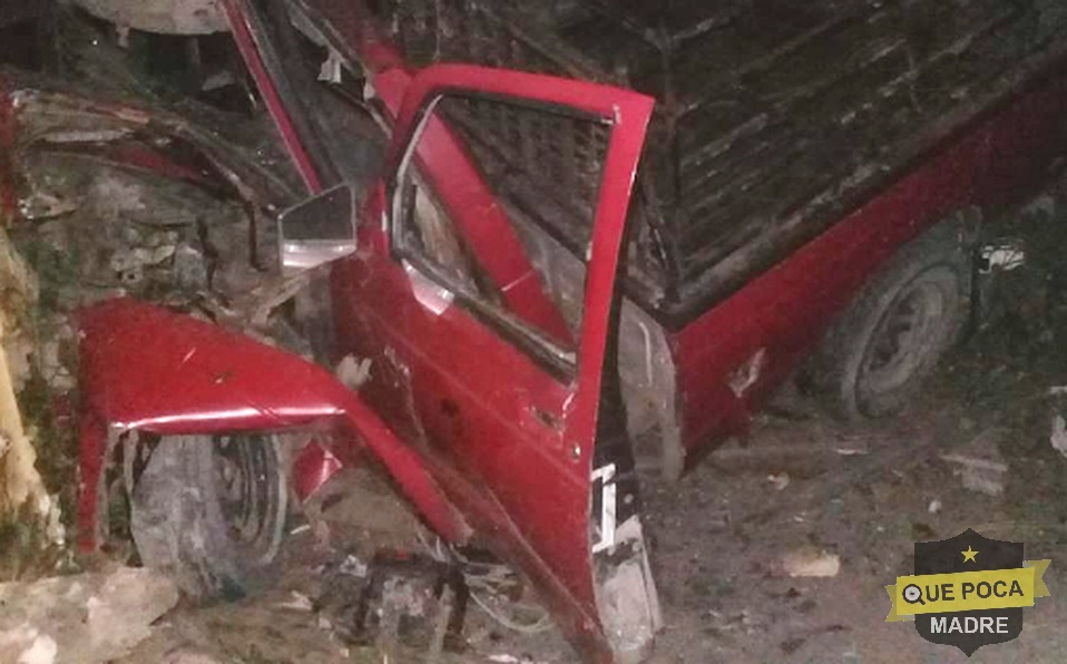 Conductor de camioneta resulta lesionado en aparatoso accidente en Tamaulipas.