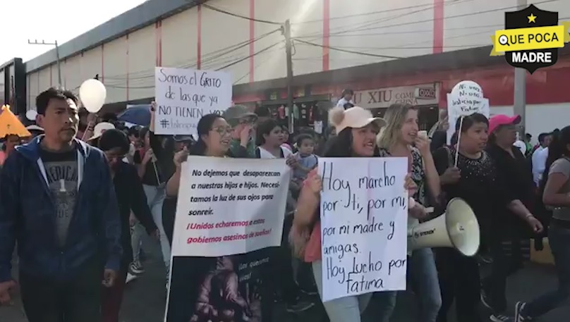 Marchan en la CDMX por justicia para Fátima.