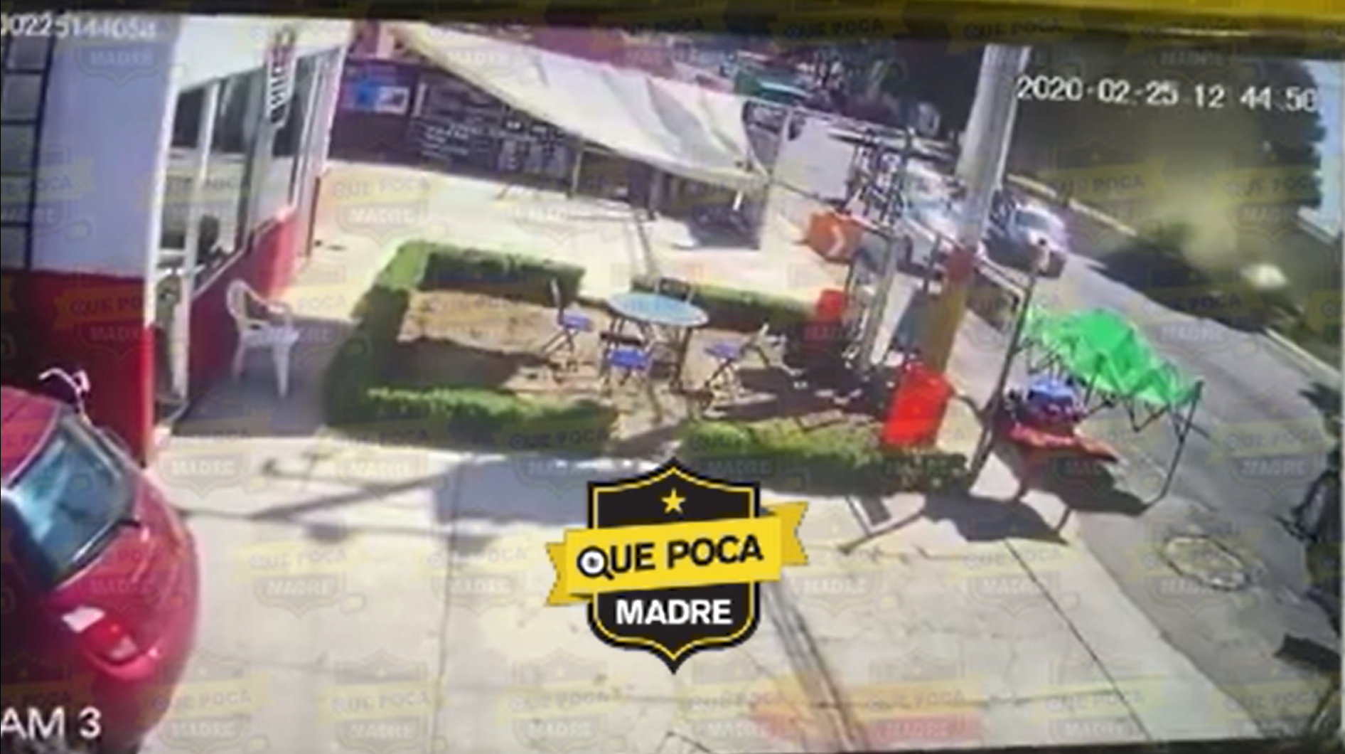 #Video #Zinacantepec: Momento exacto de la balacera que se dio entre policías y criminales.