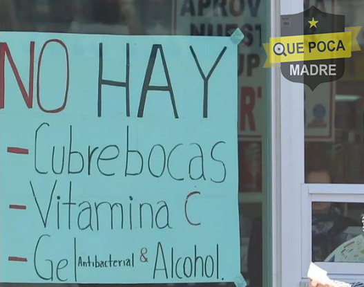 Compras de pánico dejan sin productos a la mayoría de la población.