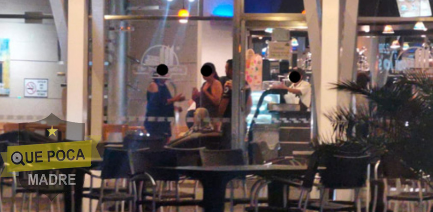 4 sujetos asaltan a clientes de una cafetería en Carmen.