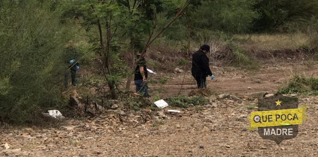 Encuentran cadáver enterrado en zona de maleza de Culiacán.