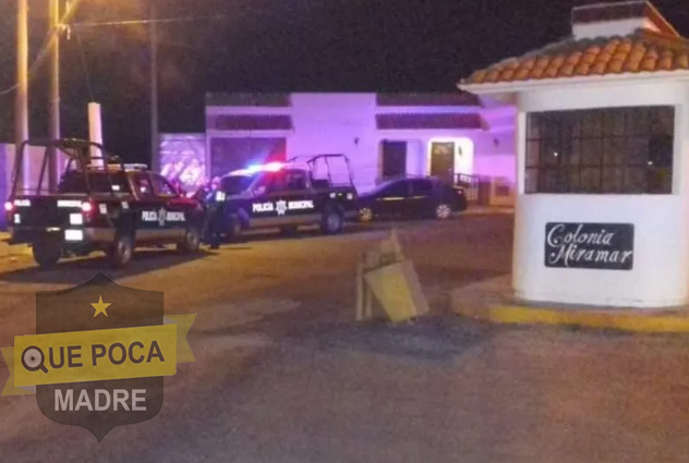 Ejecutan a un hombre en acceso a balneario de Guaymas.