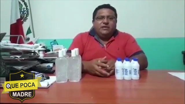El alcalde de Sucilá condiciona la venta de gel antibacterial y alcohol